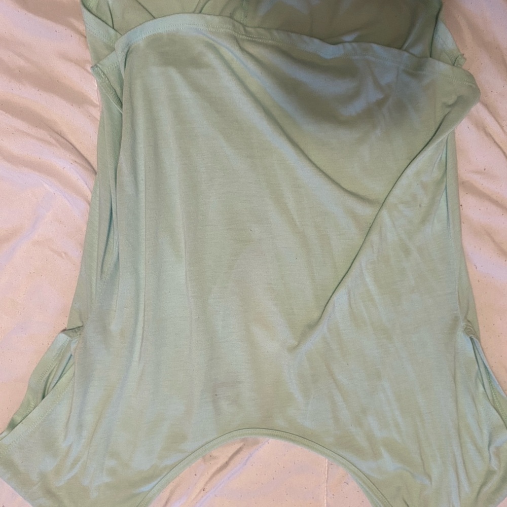 Light Green Sleeveless Top